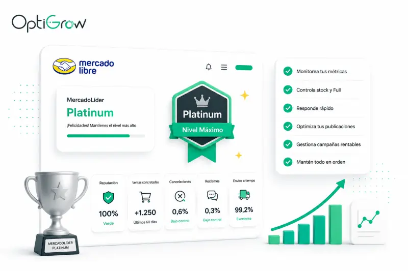 Cómo conseguir el sello Platinum en Mercado Libre y qué herramientas te ayudan a mantenerlo