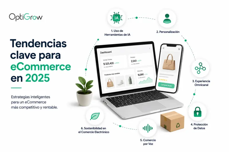 Tendencias E-commerce 2025: IA, Omnicanal y Sostenibilidad para tu Negocio