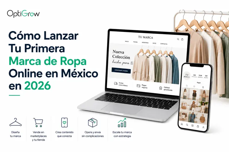 Cómo Lanzar Tu Primera Marca de Ropa Online en México en 2026: Guía Real para Emprendedoras  