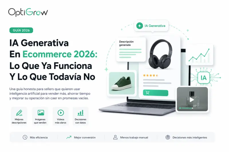 IA generativa en ecommerce: lo que ya funciona hoy y lo que todavía no